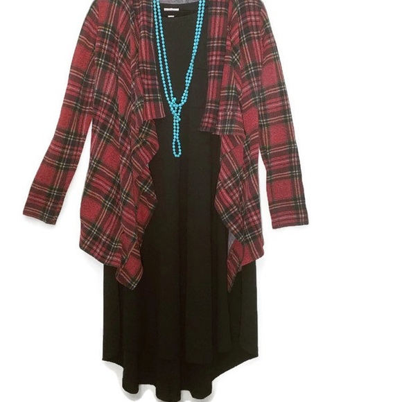 12 Pm By Mon Ami Sweaters - Plaid sweater